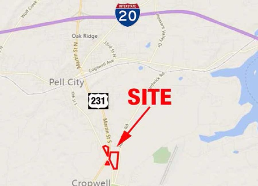 Highway 231 & Highway 34, Pell CIty, Alabama 35125, ,Land,For Lease,Highway 231 & Highway 34,1087